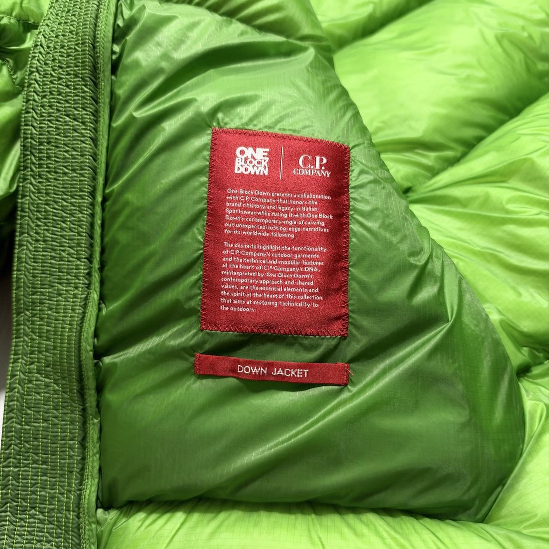 CP Company One Block Down Jacket