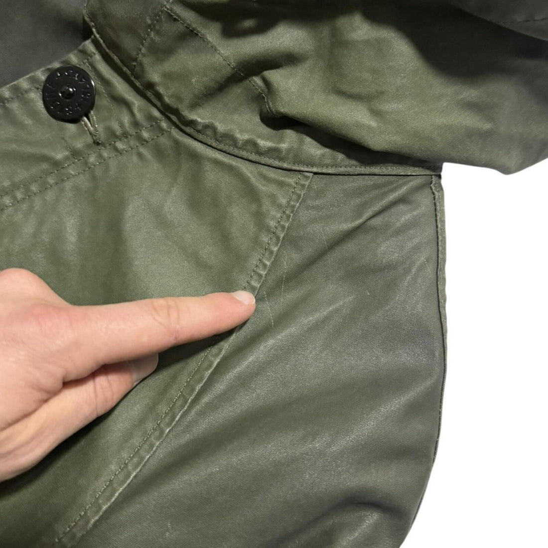 Stone Island A/W 2009 Waxed Ice Jacket