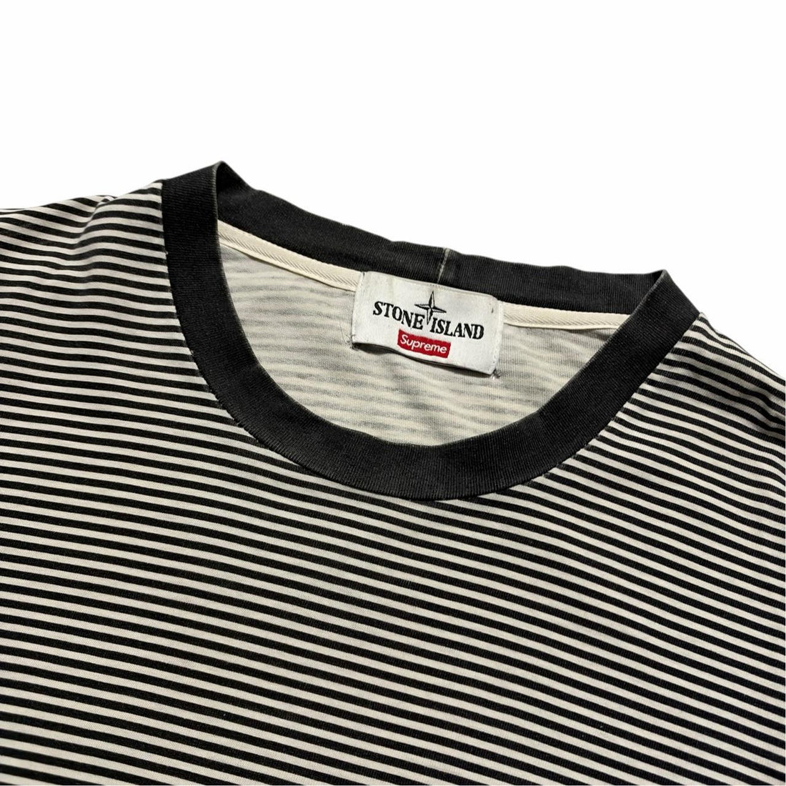Stone Island Supreme Striped Long Sleeve