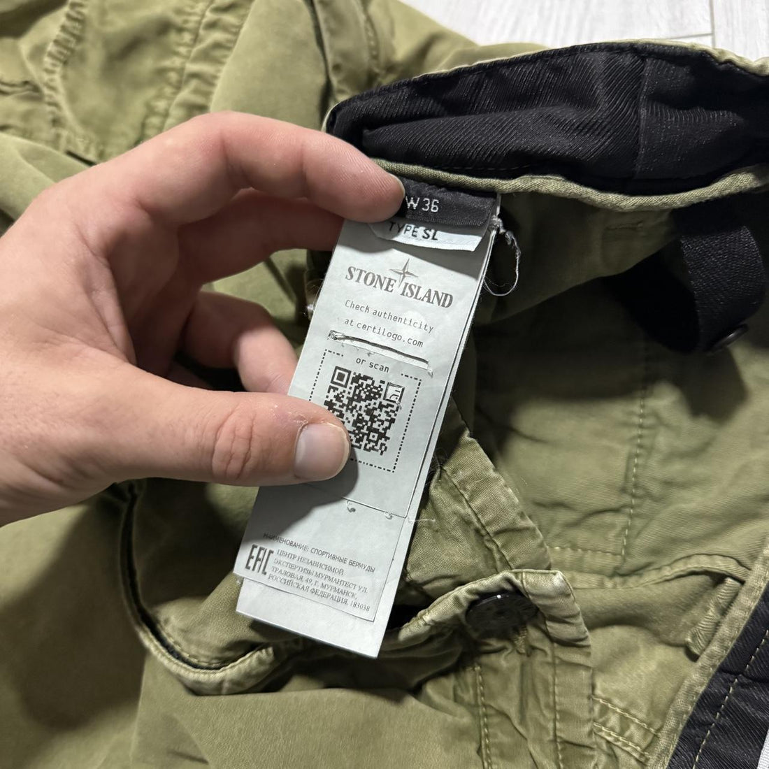 Stone Island Cargo Shorts