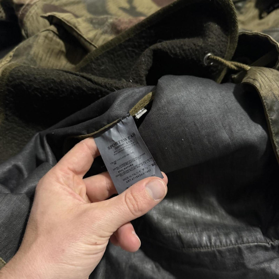 Stone Island 2007 Marsh Camo Jacket