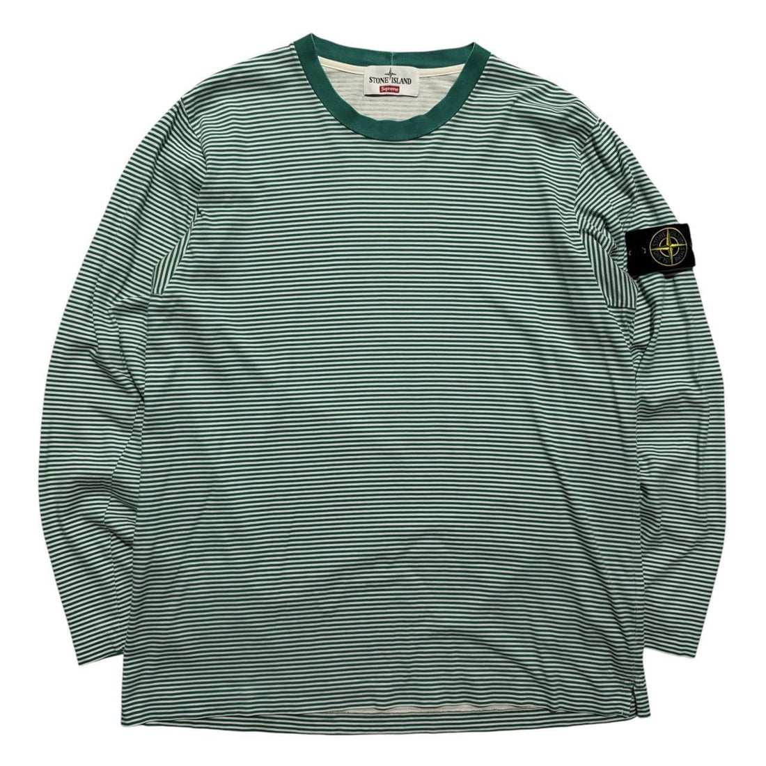 Stone Island Supreme Striped Long Sleeve