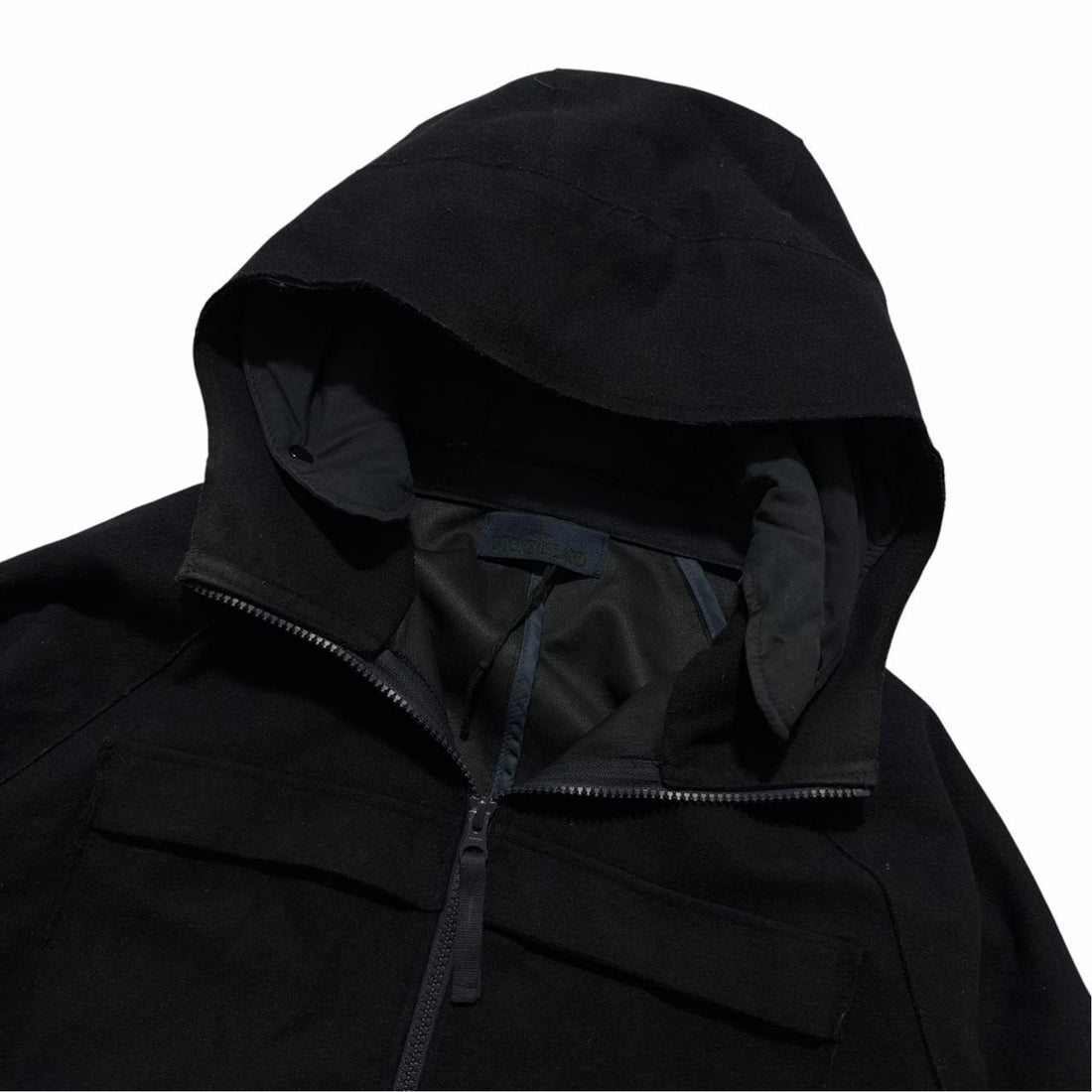 Stone Island Navy Ghost SW 3L Wool Jacket