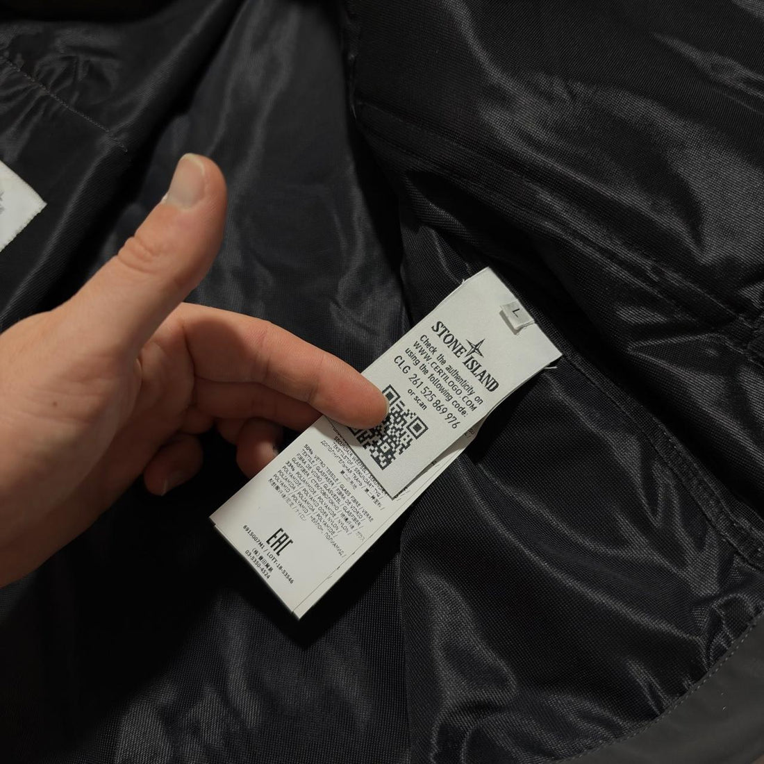 Stone Island Iridescent Reflective Mat Vest