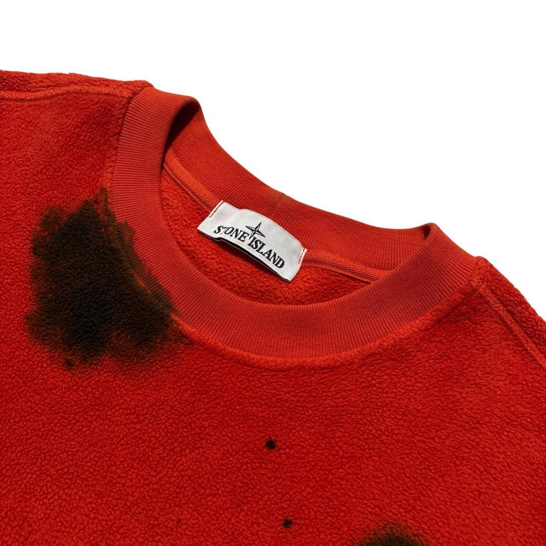 Stone Island Hand Coloured Fleece Jumper