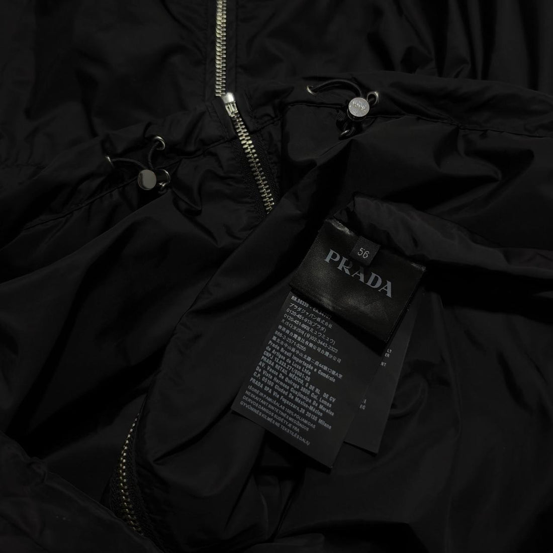 Prada Nylon Windbreaker Jacket