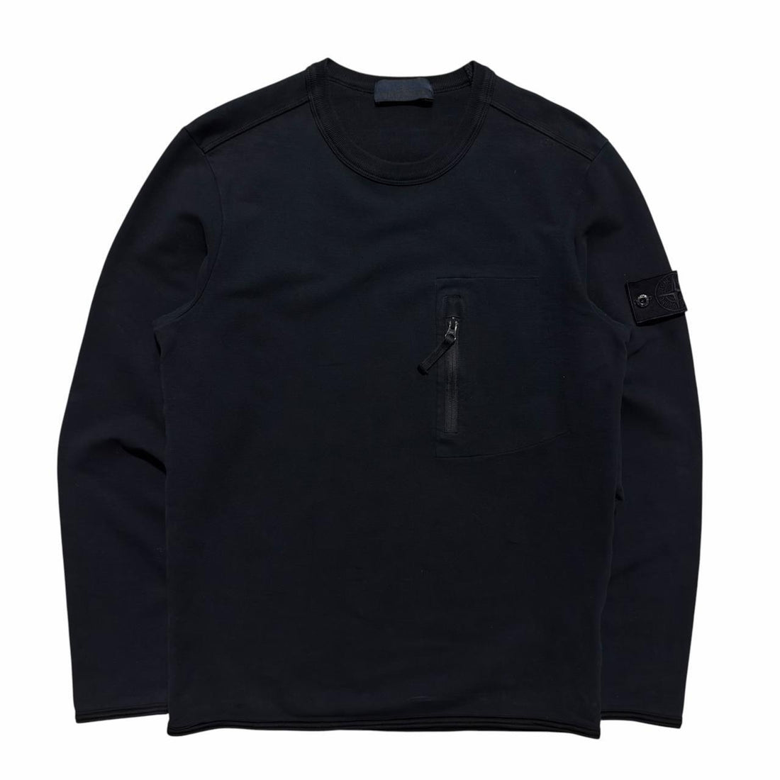 Stone Island Navy Ghost Pullover Crewneck