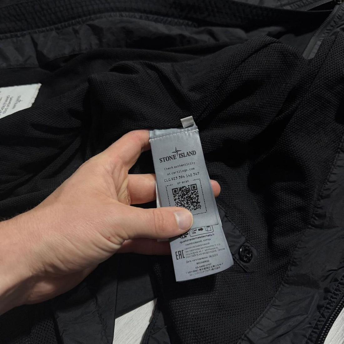 Stone Island Garment Dyed Crinkle Reps Jacket