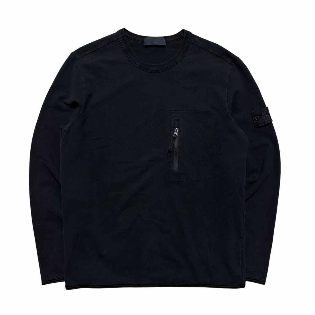 Stone Island Navy Ghost Pullover Crewneck