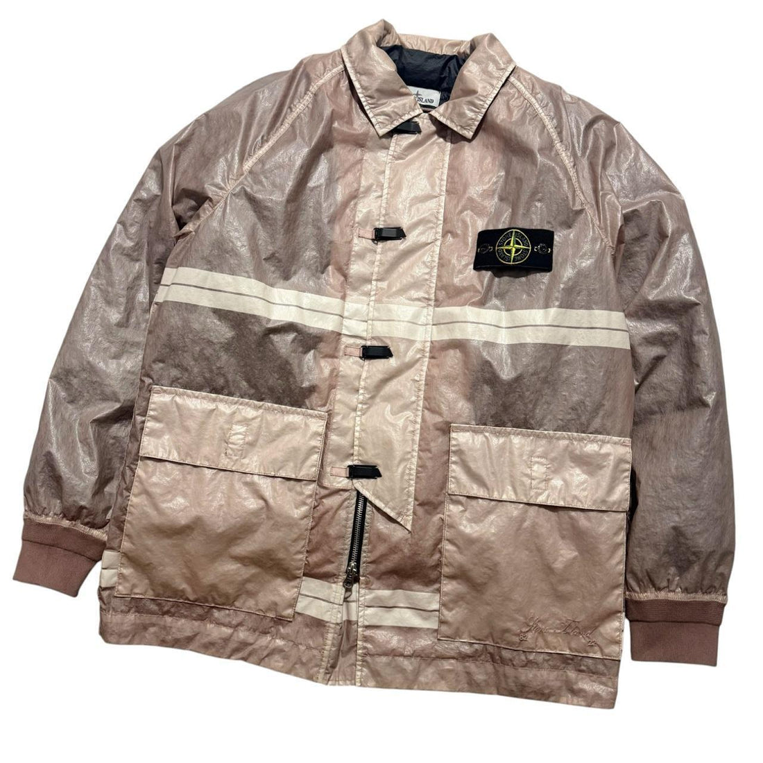 Stone Island 22/82 Microfelt Fireman Clasp Jacket