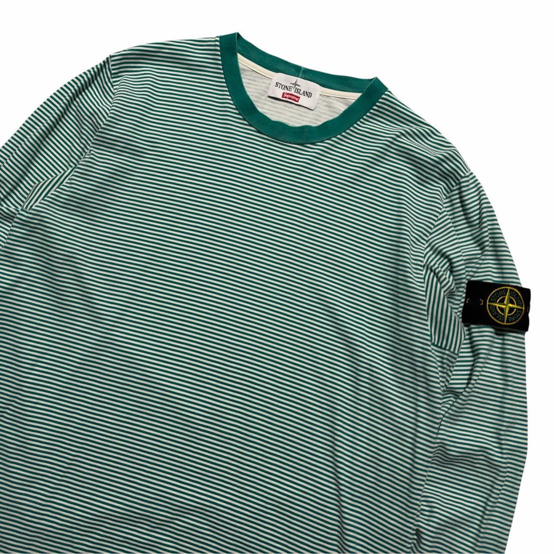Stone Island Supreme Striped Long Sleeve