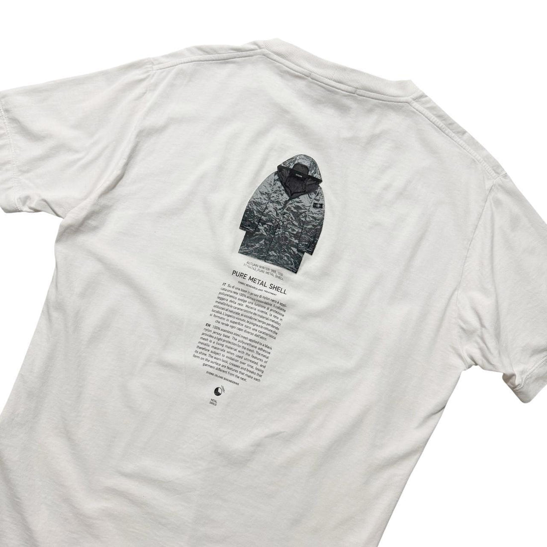Stone Island Archivo Pure Metal Shell T-Shirt