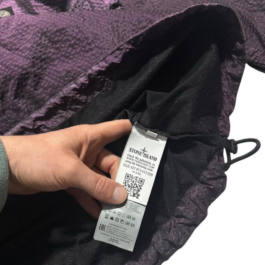 Stone Island Poly Fram Nylon Pullover
