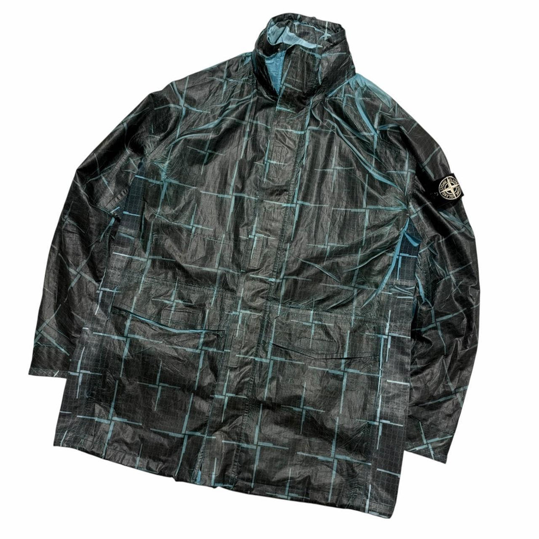 Stone Island Paper Poly Trench Jacket