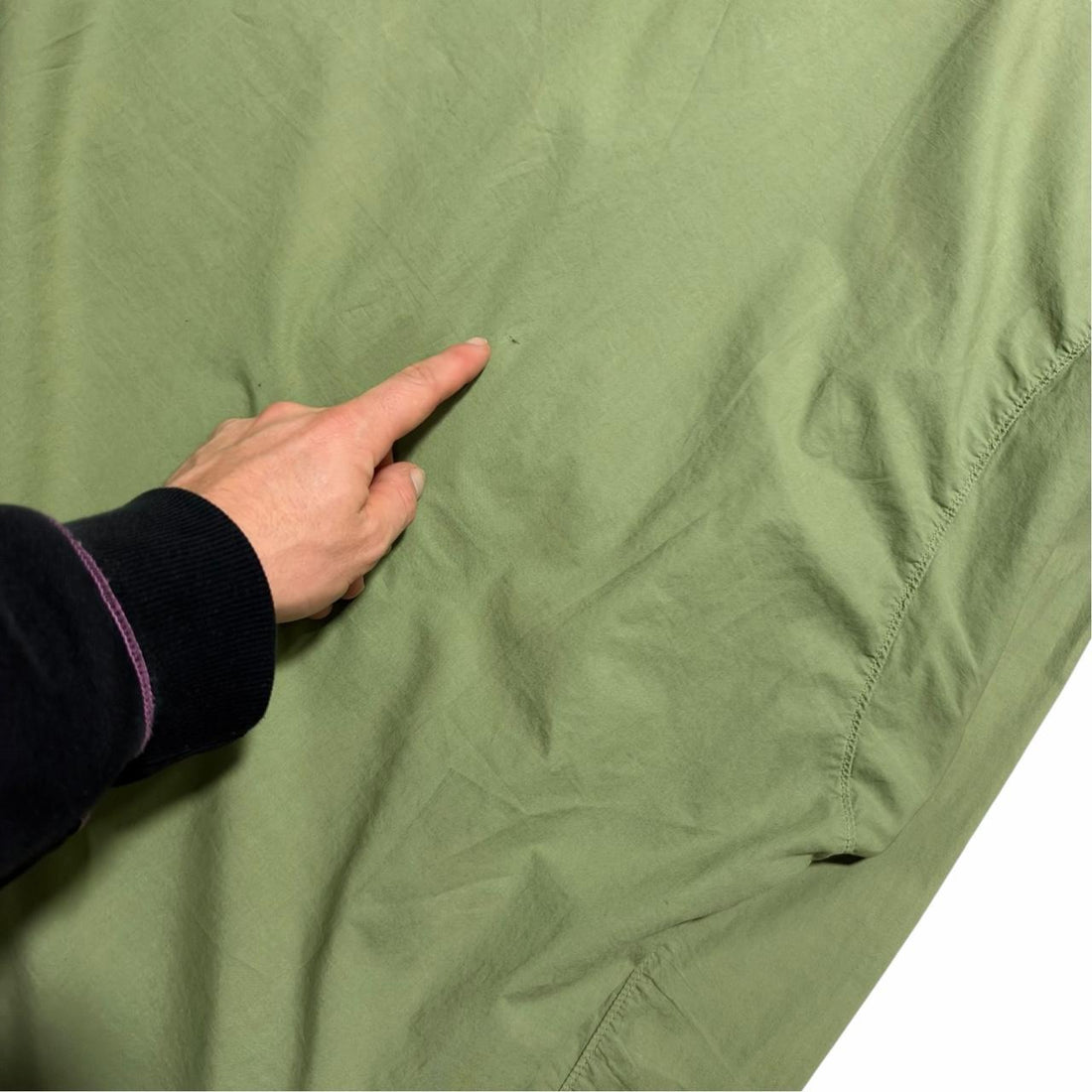 Stone Island Green Pullover Smock Jacket