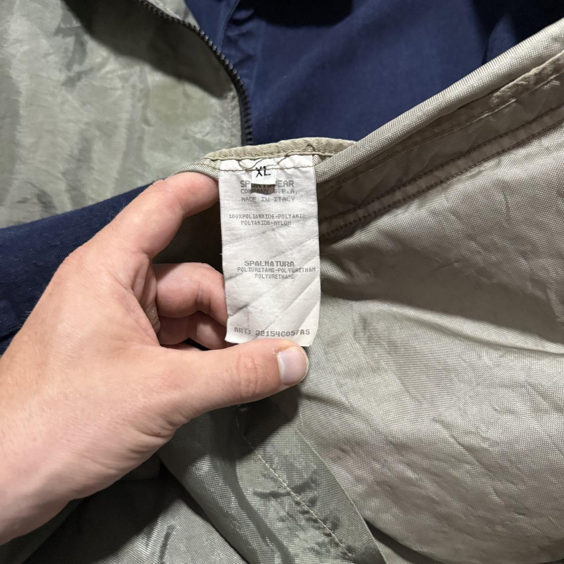 Stone Island 1995 Formula Steel Jacket
