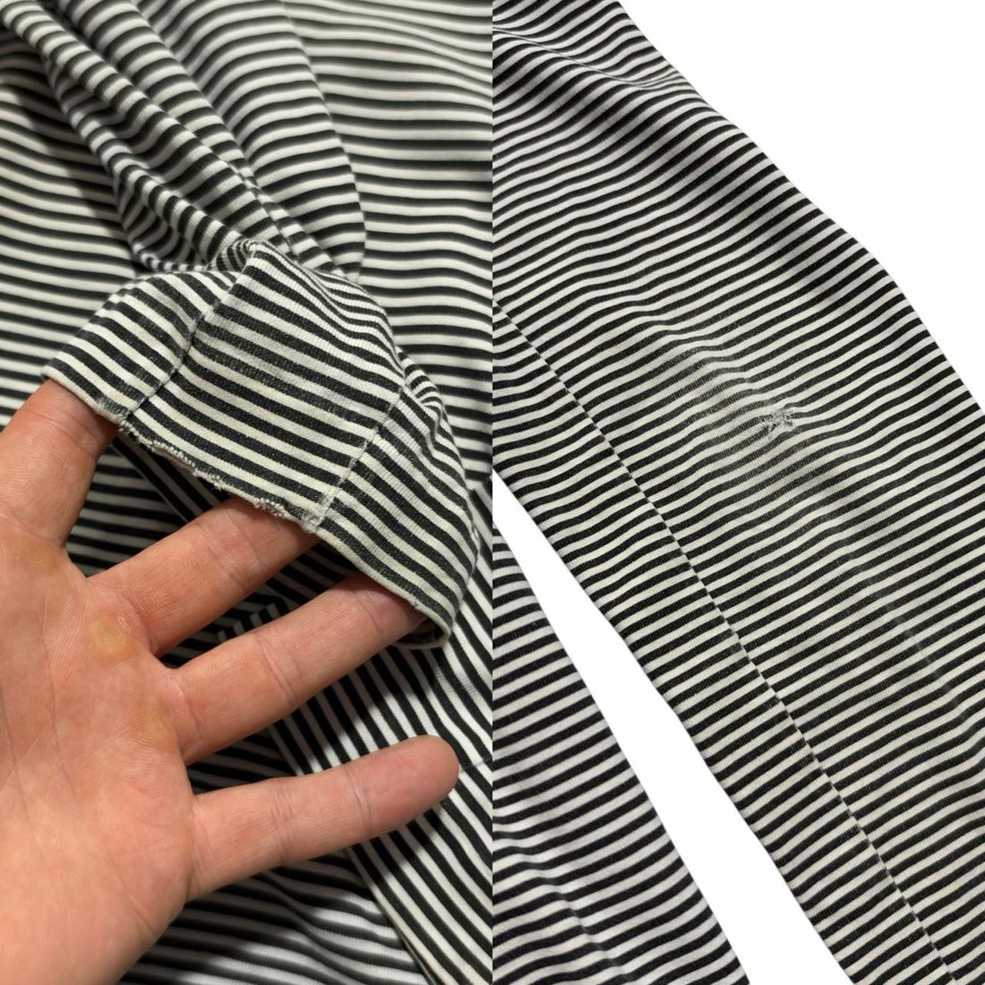 Stone Island Supreme Striped Long Sleeve