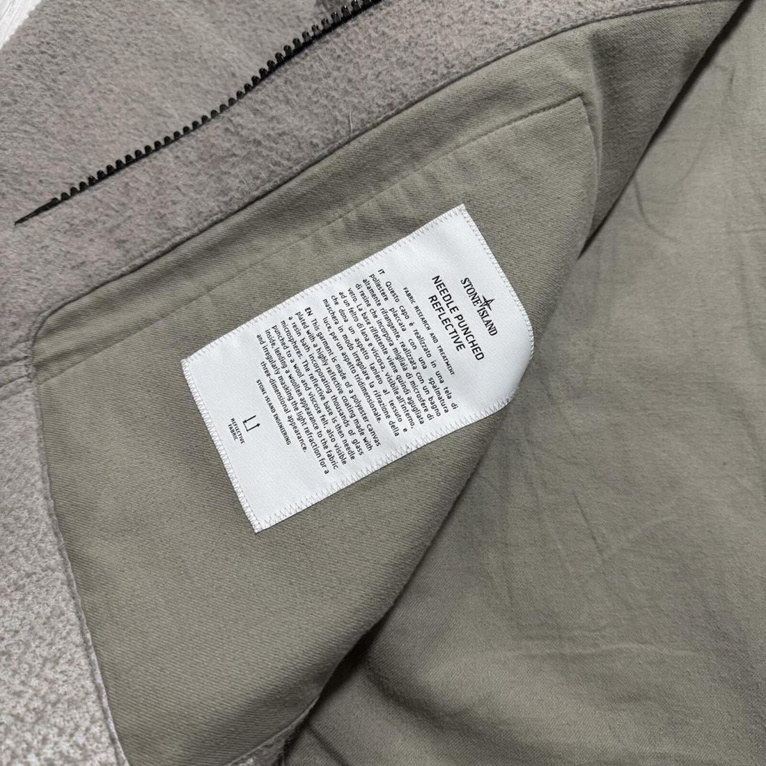 Stone Island Needle Punched Reflective Jacket