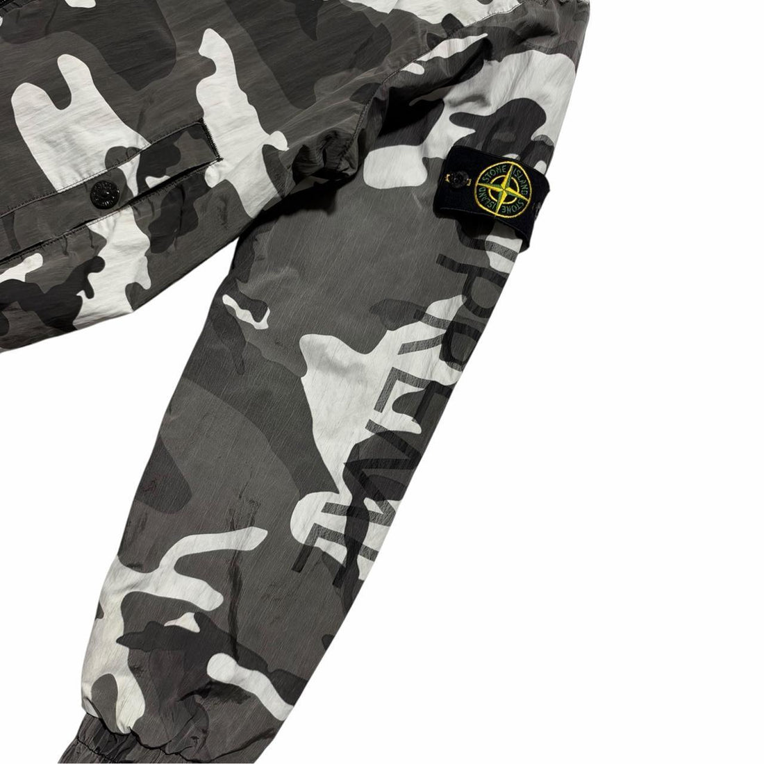 Stone Island Supreme 2016 Snow Camo Nylon Jacket