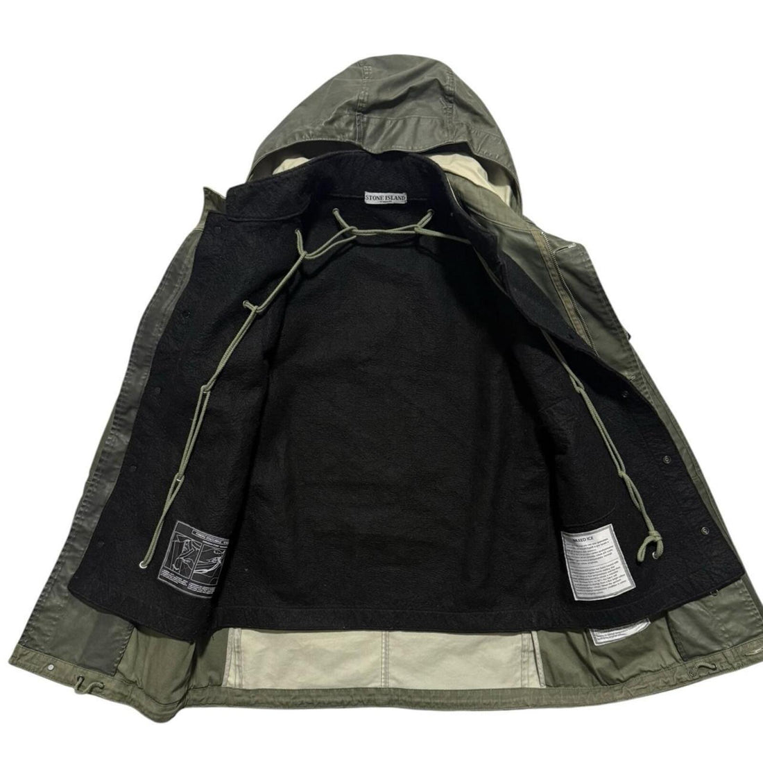 Stone Island A/W 2009 Waxed Ice Jacket