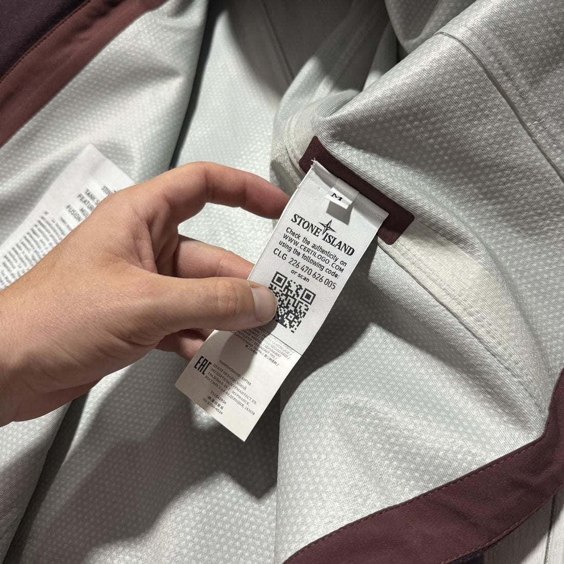 Stone Island Wool Tank Shield Jacket