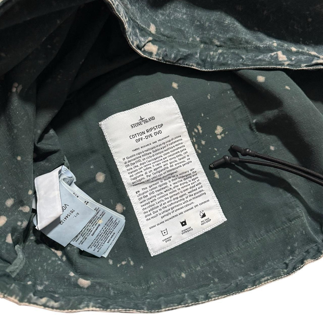 Stone Island Off Dye Pullover Jacket