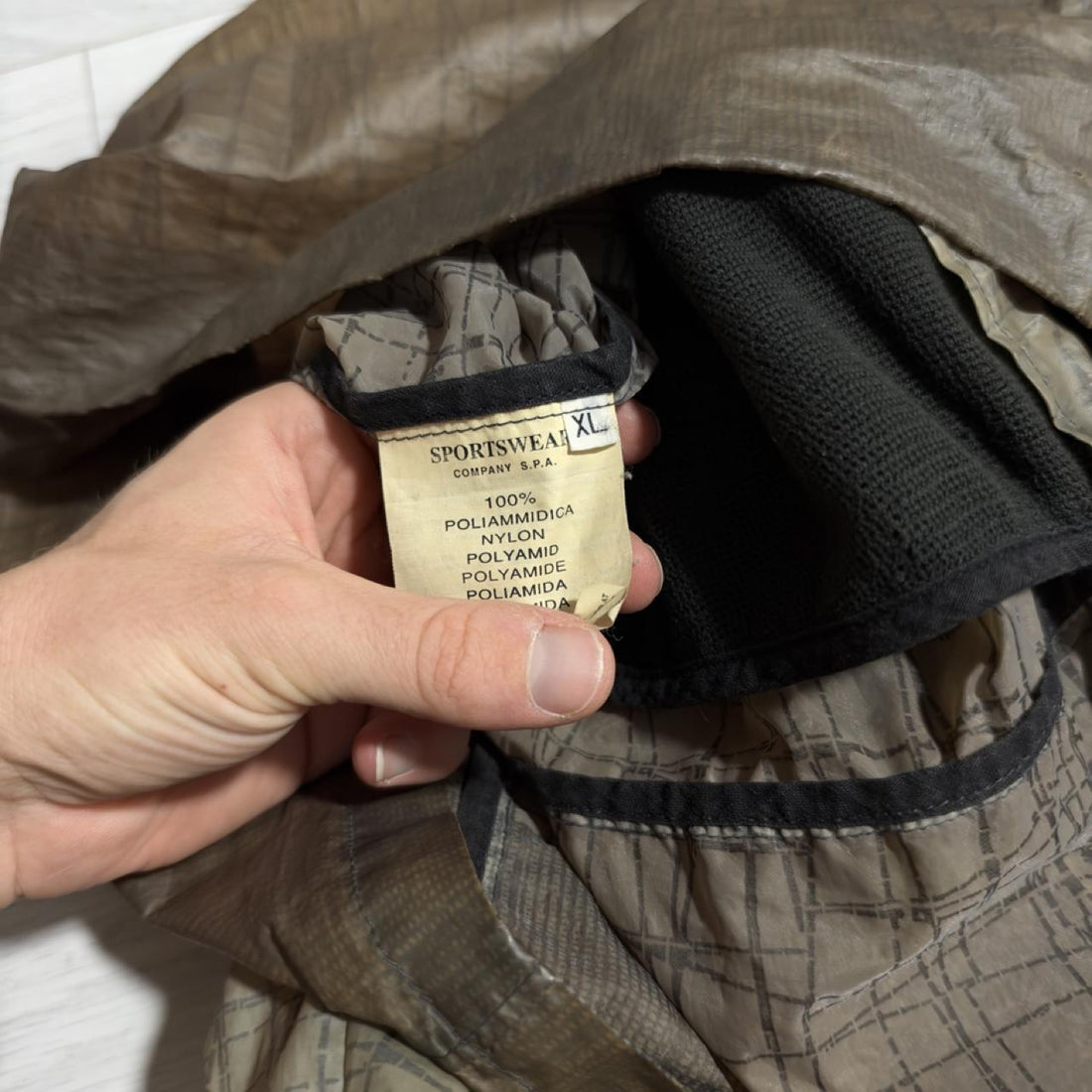 Stone Island S/S 2000 Heat Reactive Paul Harvey Jacket