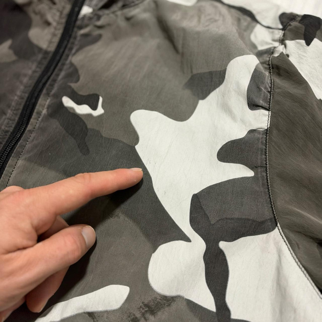 Stone Island S/S 2016 Supreme Snow Camo Nylon Jacket