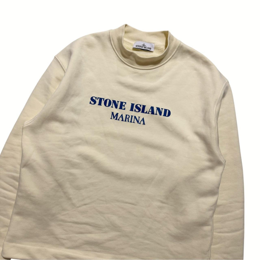 Stone Island Pullover Reflective Marina crewneck