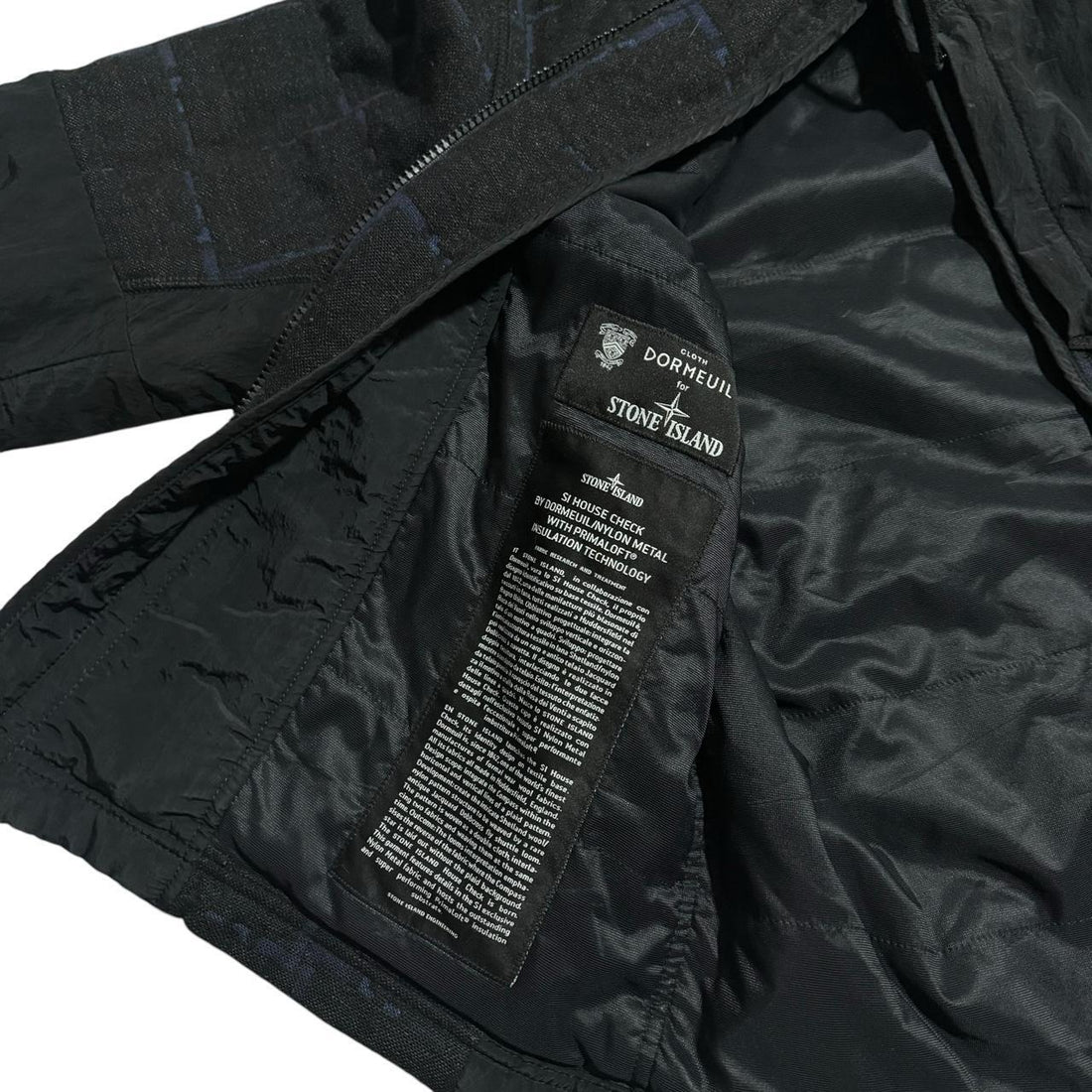 Stone Island Dormeuil House Check Jacket