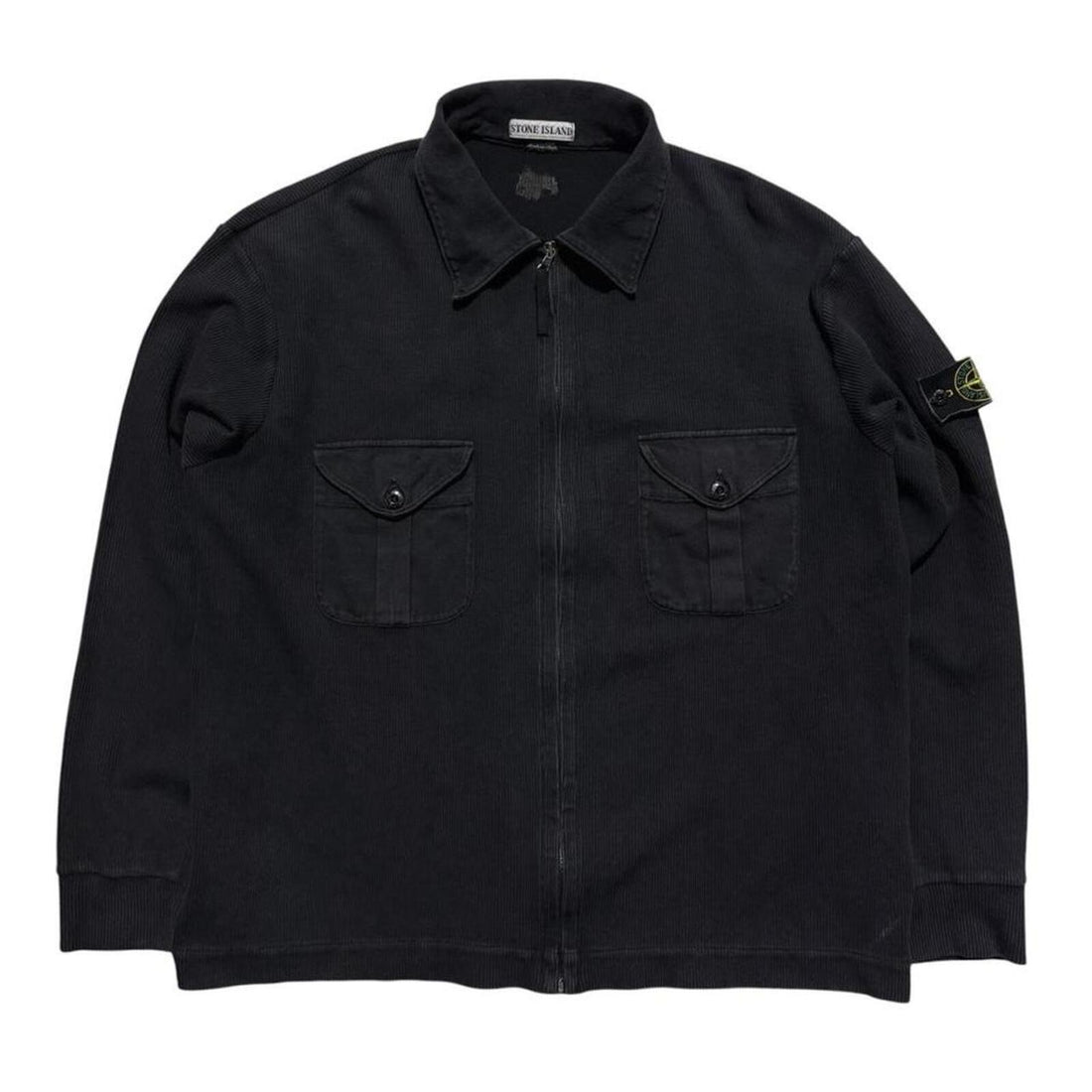 Stone Island S/S 2000 Ribbed Zip Up