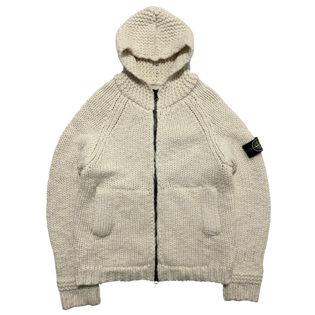 Stone island 2022 Heavy Knit Zip Up