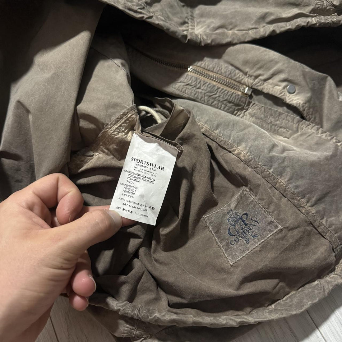 CP Company Tinto Terra Goggle Jacket