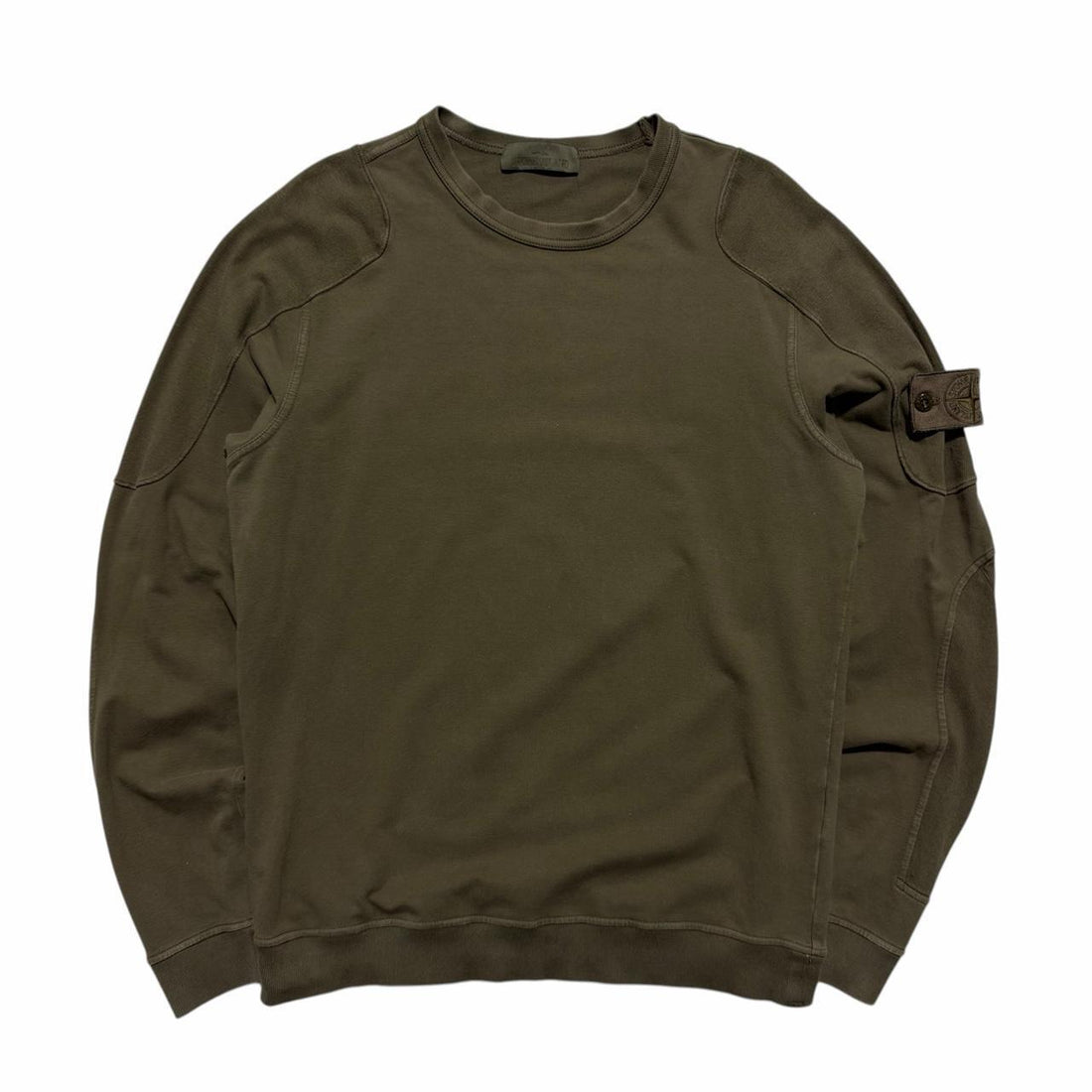 Stone Island Green Ghost Pullover Jumper