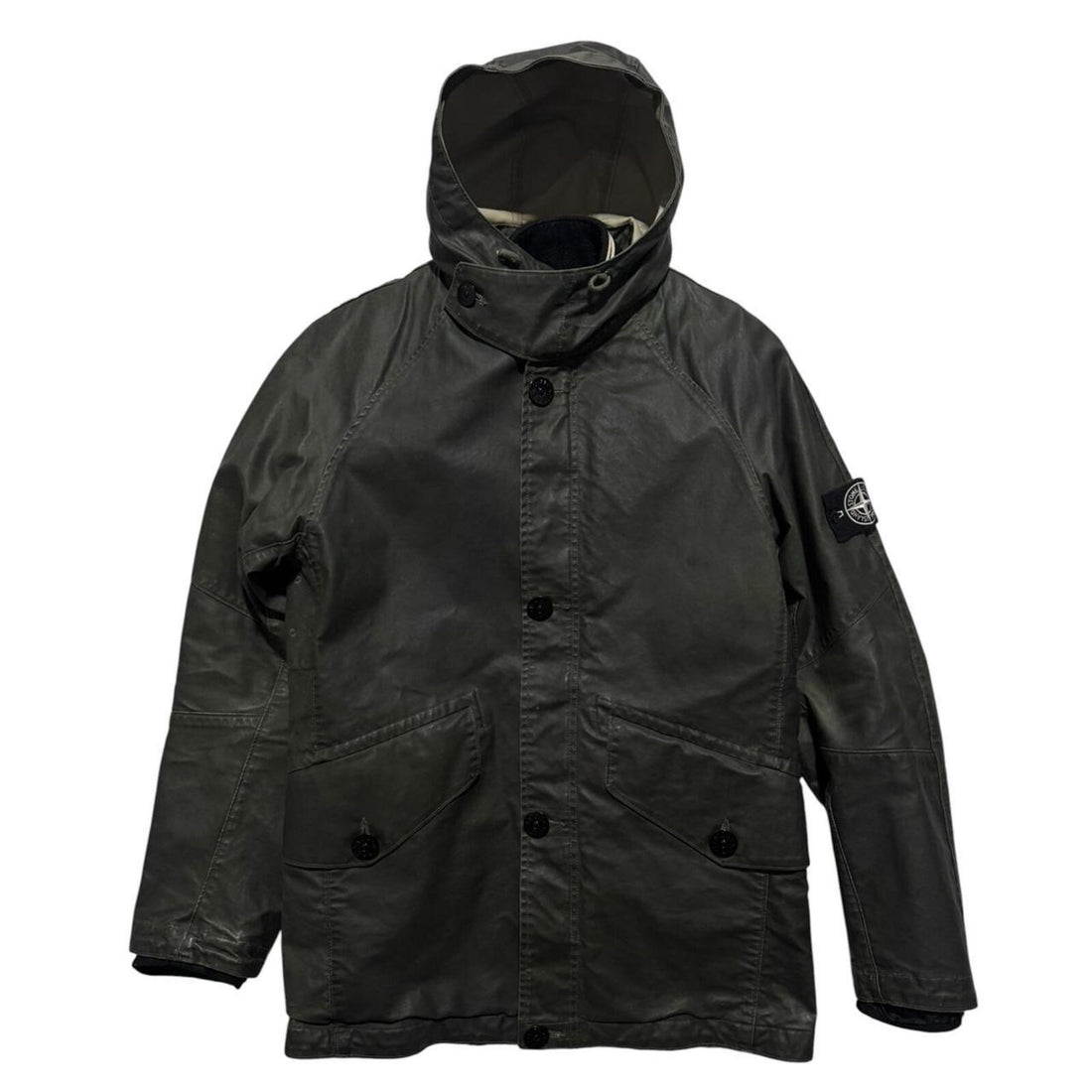 Stone Island A/W 2009 Waxed Ice Jacket