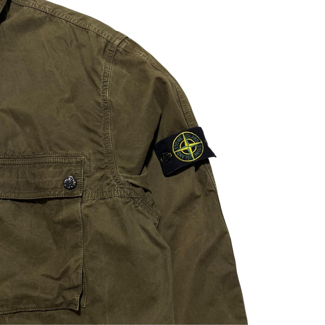 Stone Island Canvas Overshirt