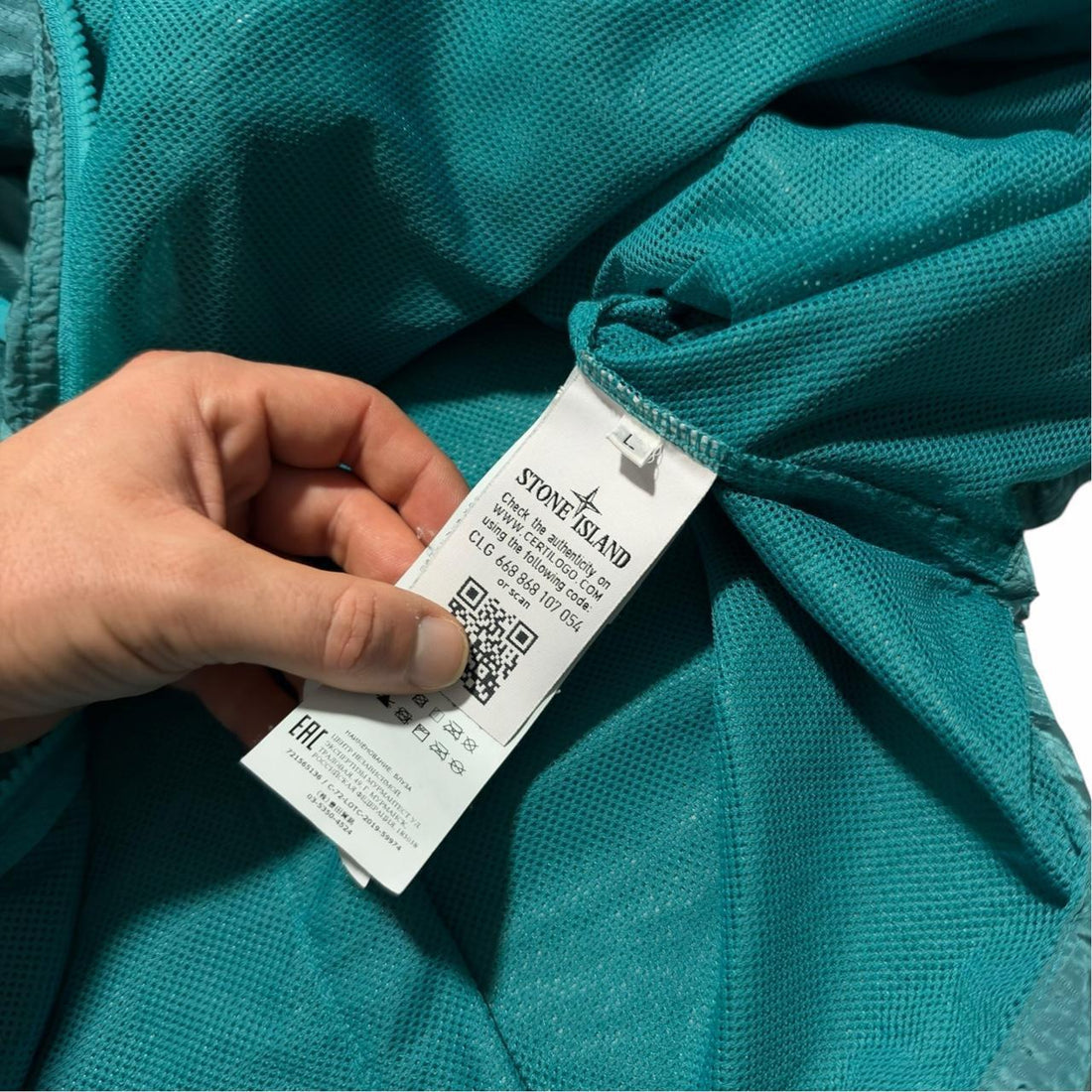 Stone Island Nylon Ripstop Pullover Smock