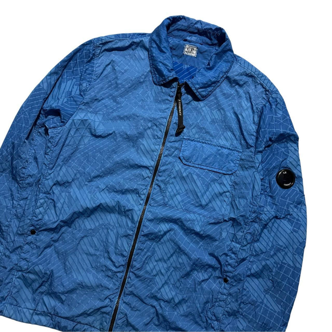 Cp Company Camo Net Nylon Overshirt