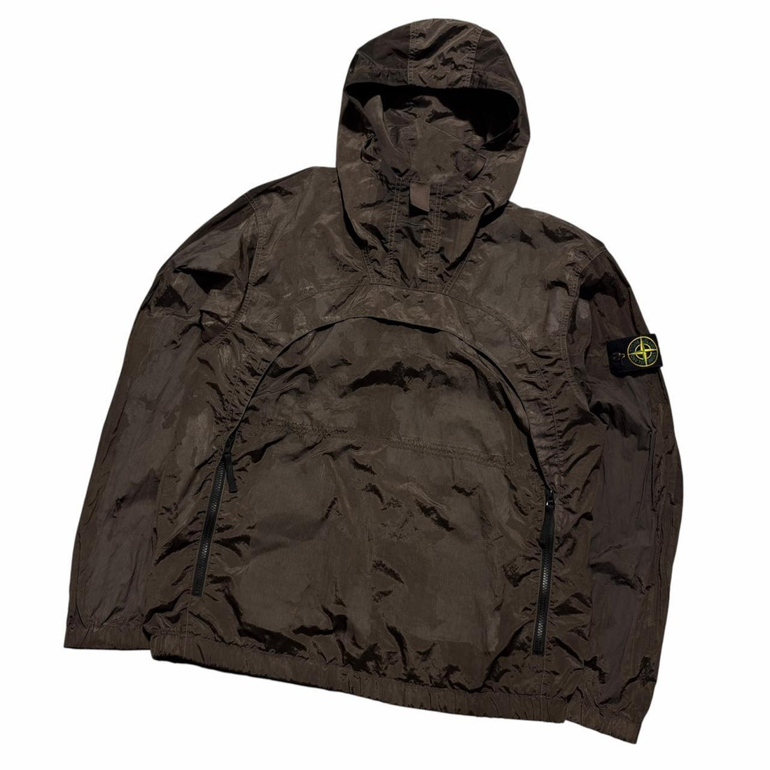 Stone Island Nylon Pullover Camo Jacket