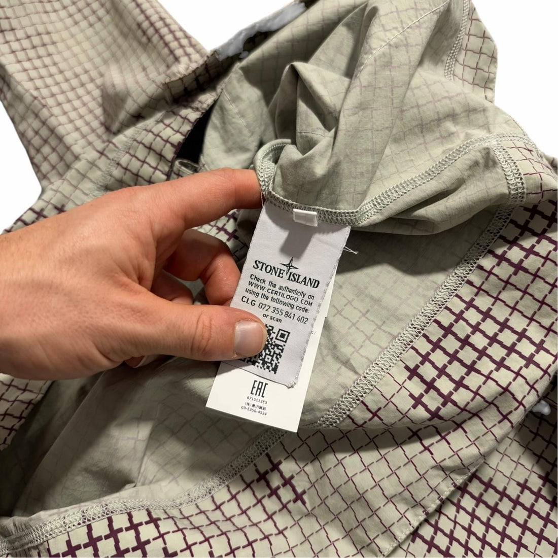 Stone Island Digital Grid Camo Overshirt