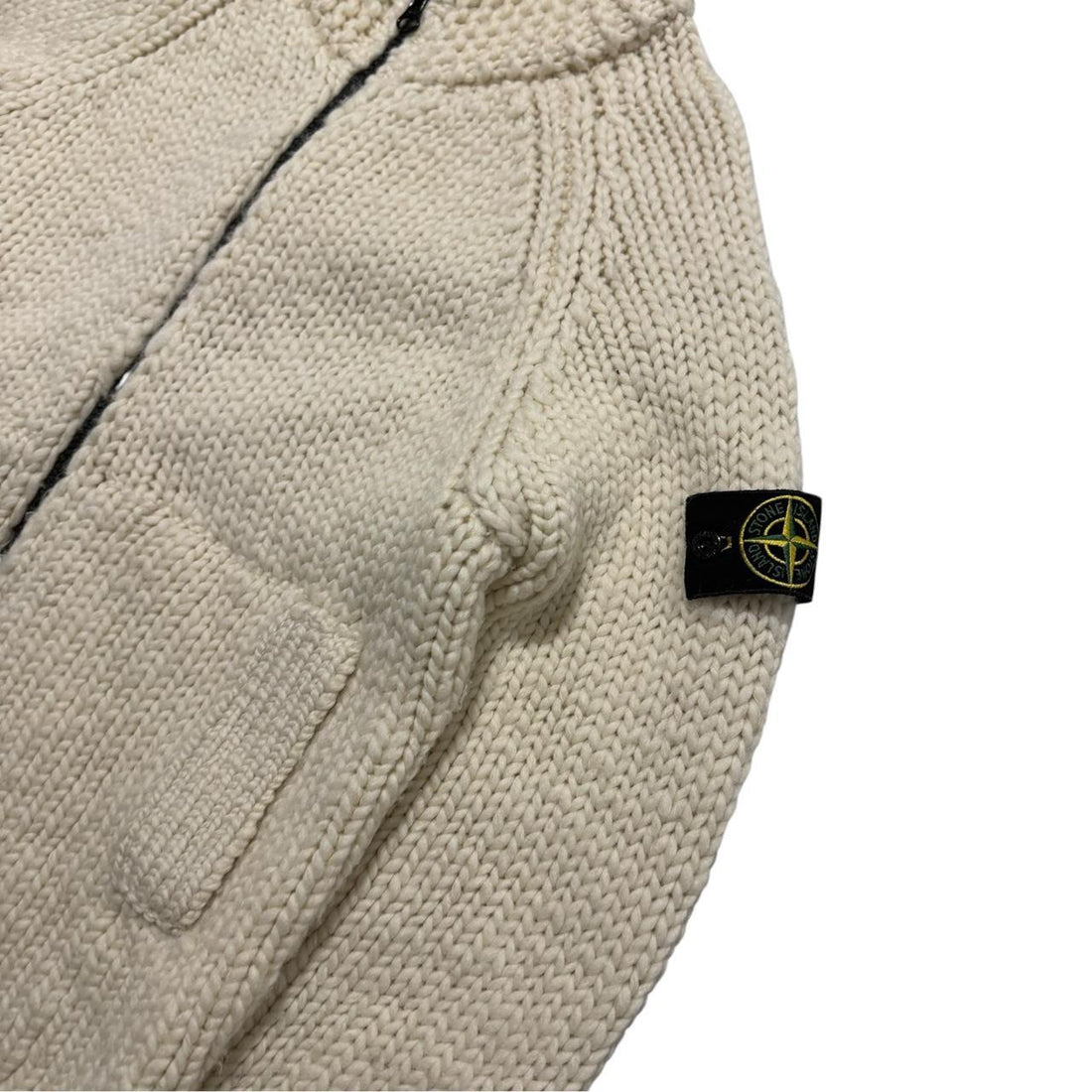 Stone island 2022 Heavy Knit Zip Up