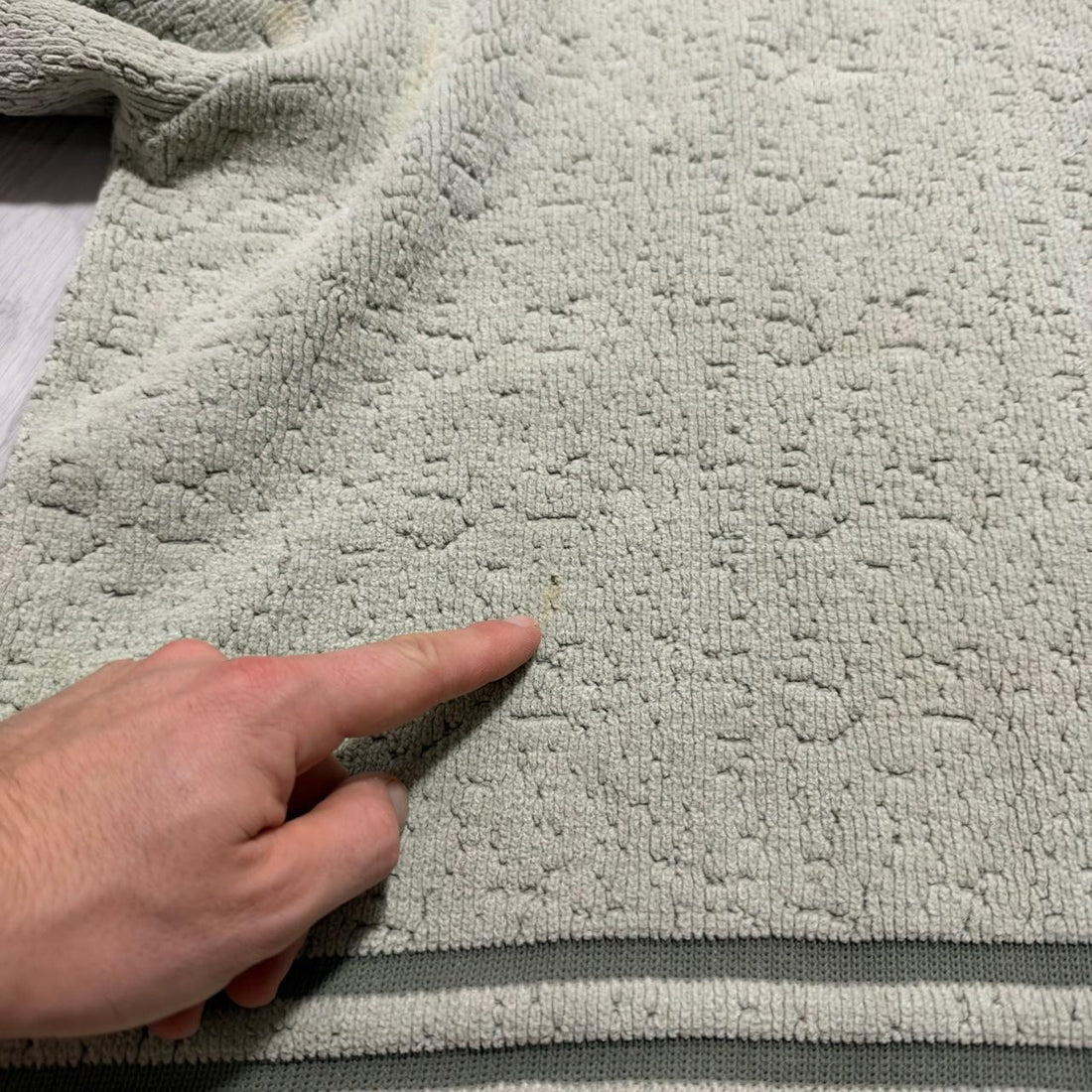 Stone Heavy Chenille Knit Pullover Jumper