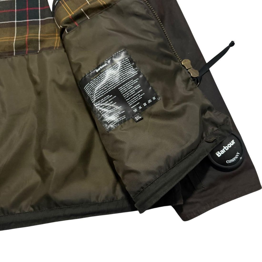 CP Company Barbour Wax Goggle Jacket