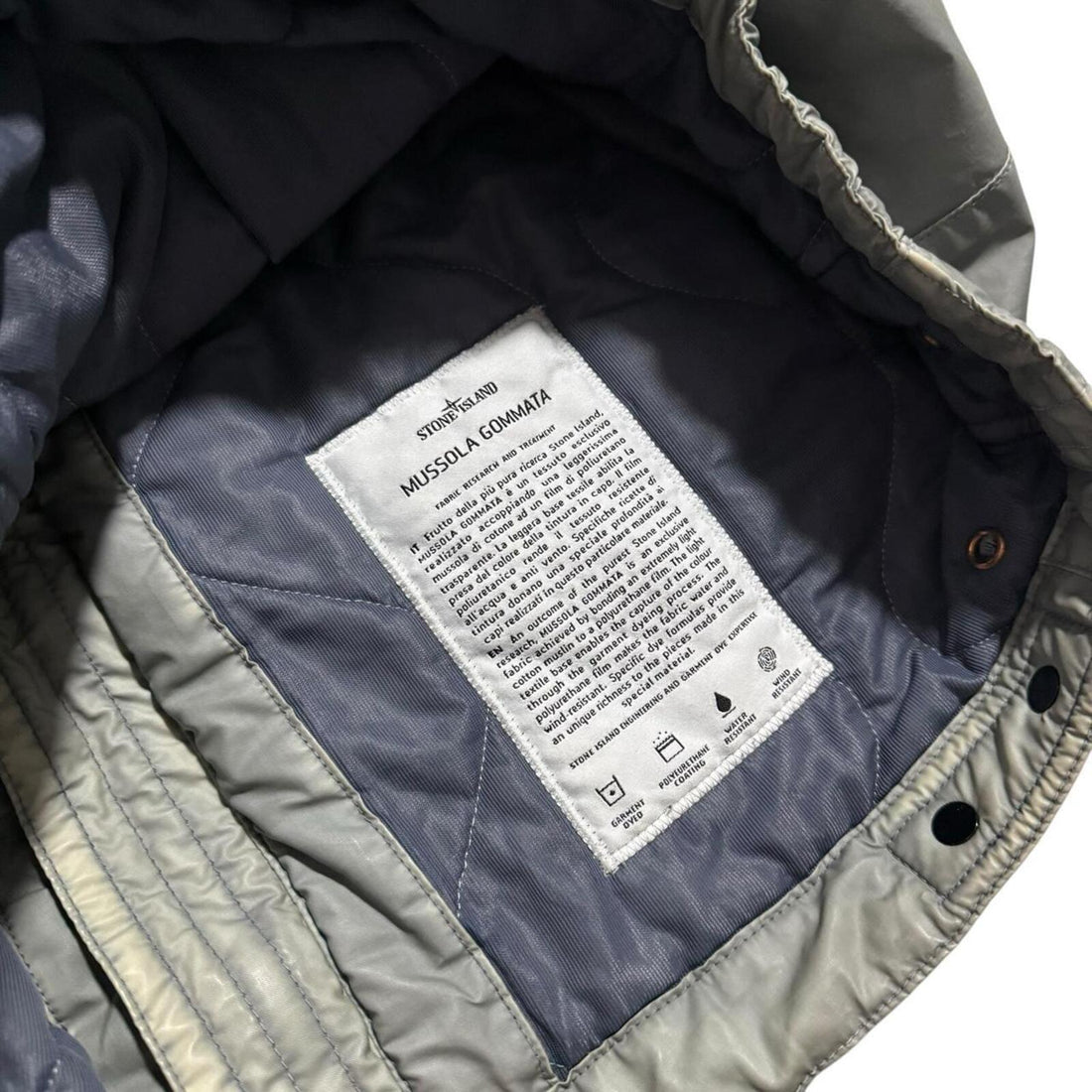 Stone Island Mussola Gommata Jacket