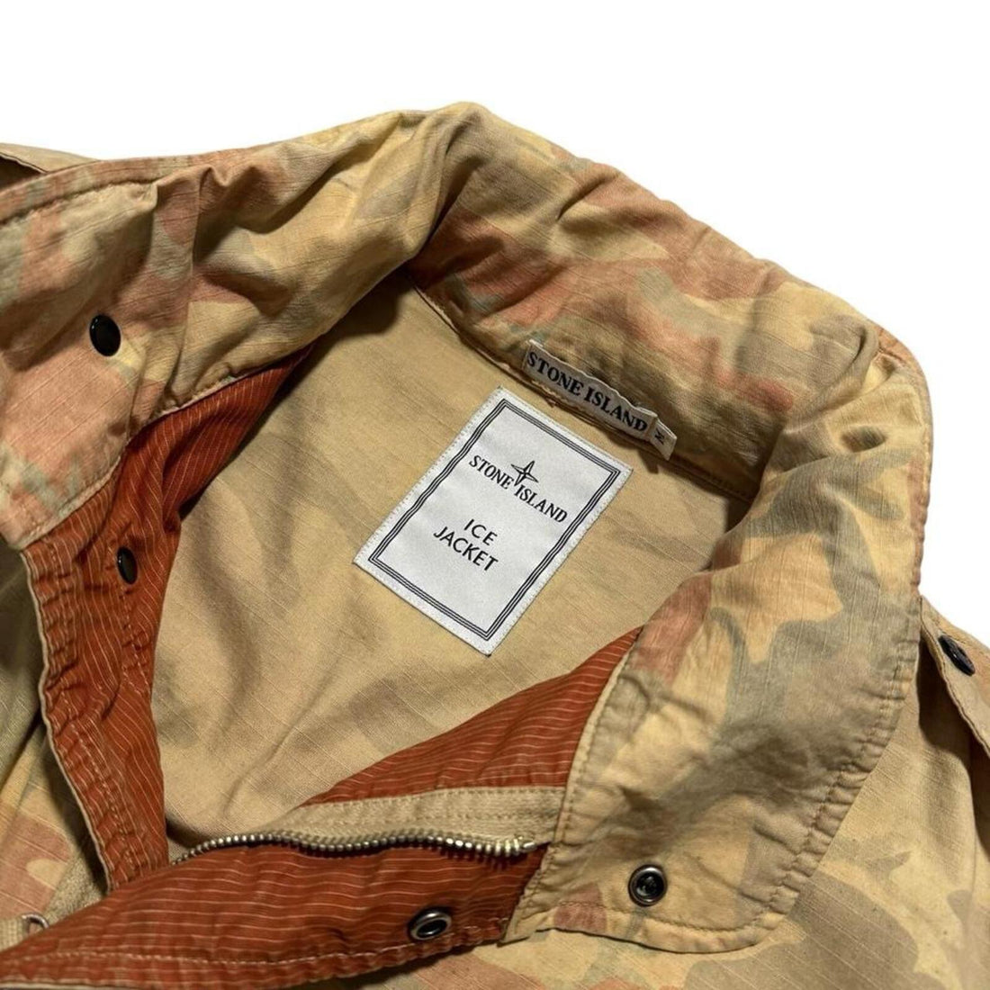 Stone Island S/S 1990 Ice Camo Field Jacket