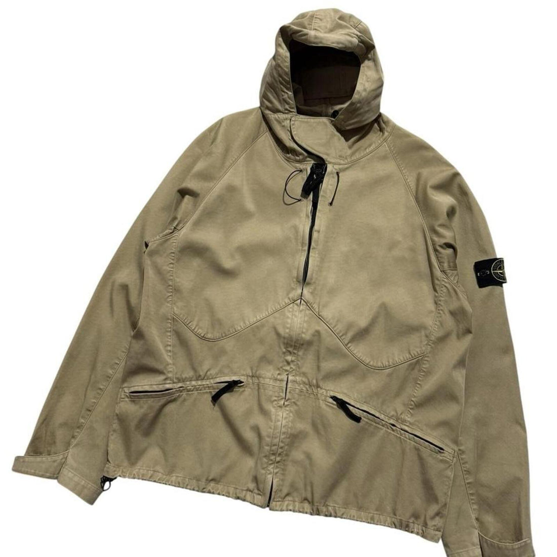 Stone Island Raso Flocatto Face Mask Jacket