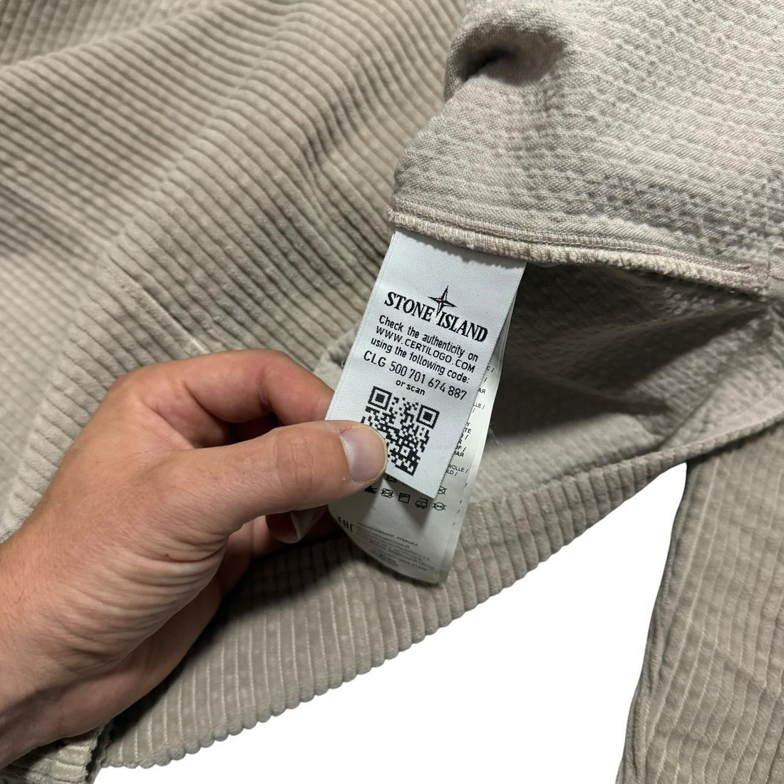 Stone Island Heavy Corduroy Shirt