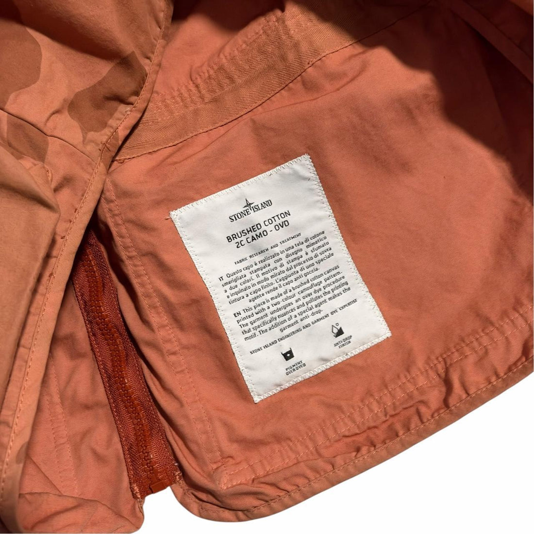 Stone Island Supreme Bushed Cotton Camo Vest