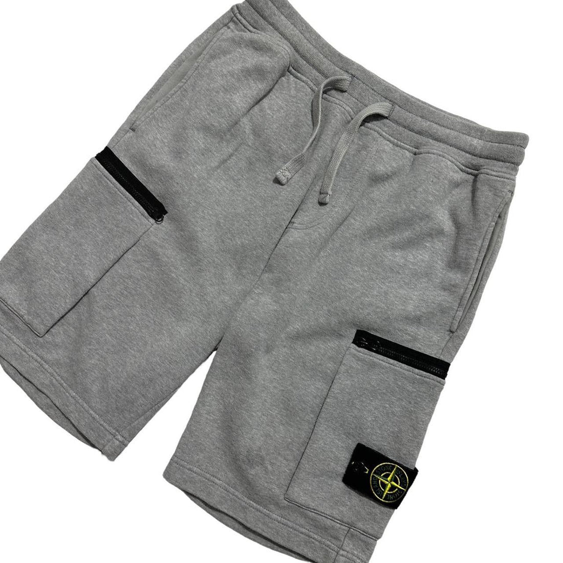 Stone Island Heather Grey Shorts