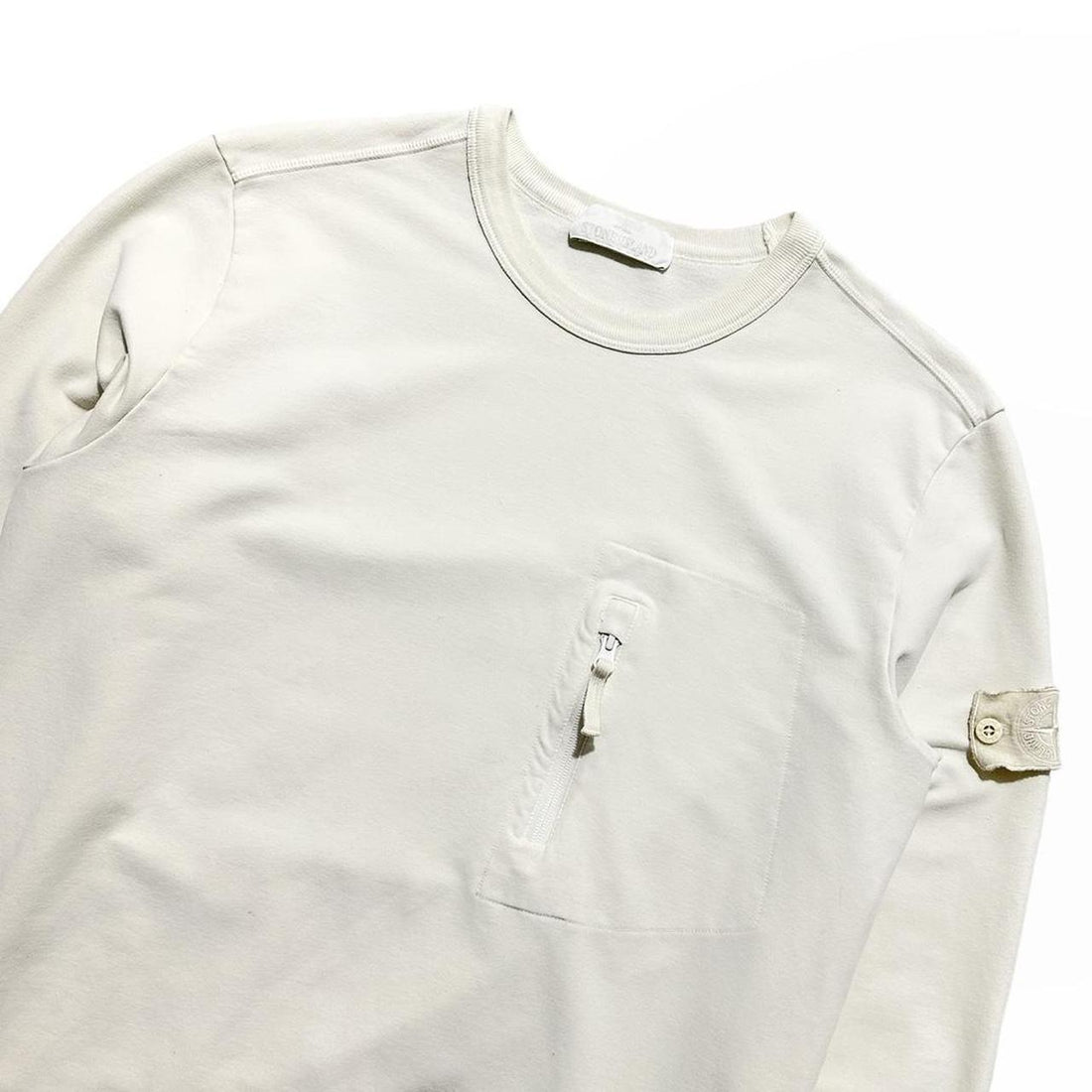 Stone Island White Ghost Crewneck